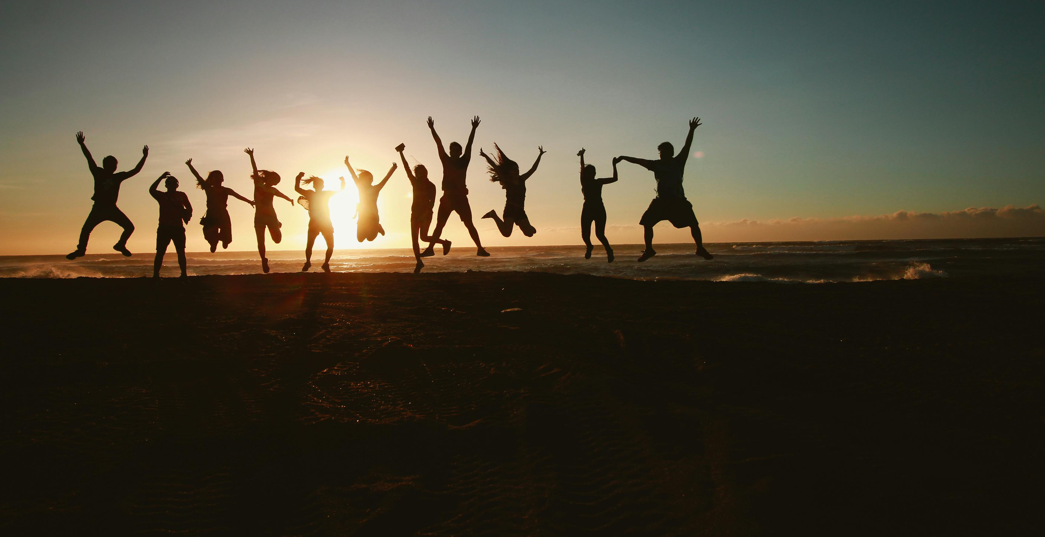 Team celebrating success